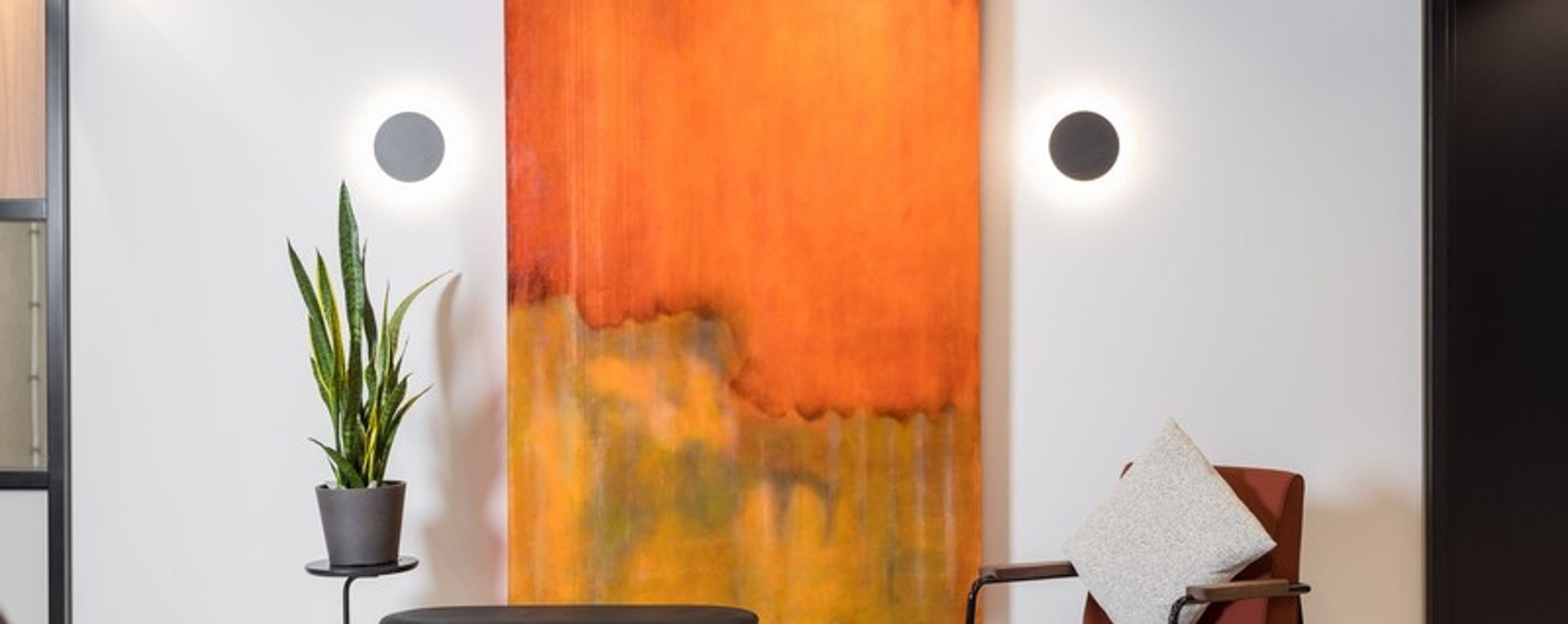 What impact does art have in a workspace?