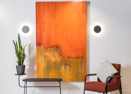 What impact does art have in a workspace?