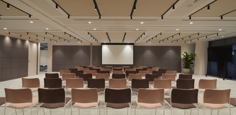A large, stunning meeting and event space