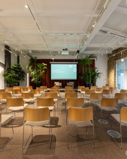 Theatre-Style Meeting Space MYO King's Cross