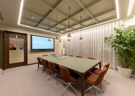 Meeting room for up to twelve people