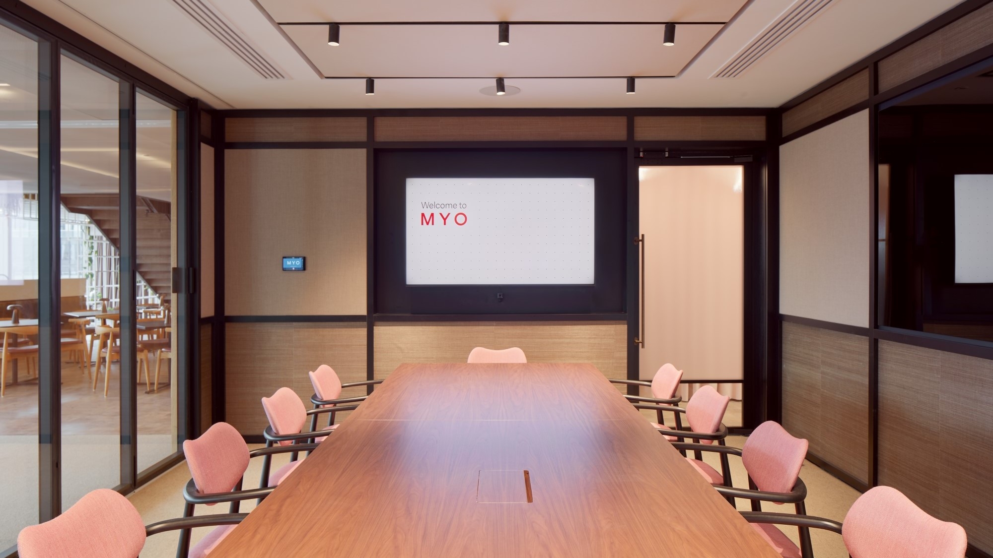 Meeting room for up to ten people in MYO Liverpool Steet