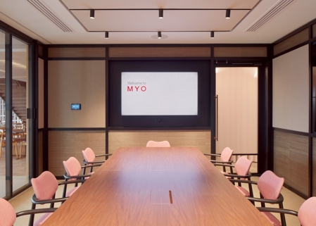 Meeting room for up to ten people in MYO Liverpool Steet