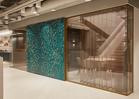 Corridor outside of the Herbert meeting room at MYO St Paul's