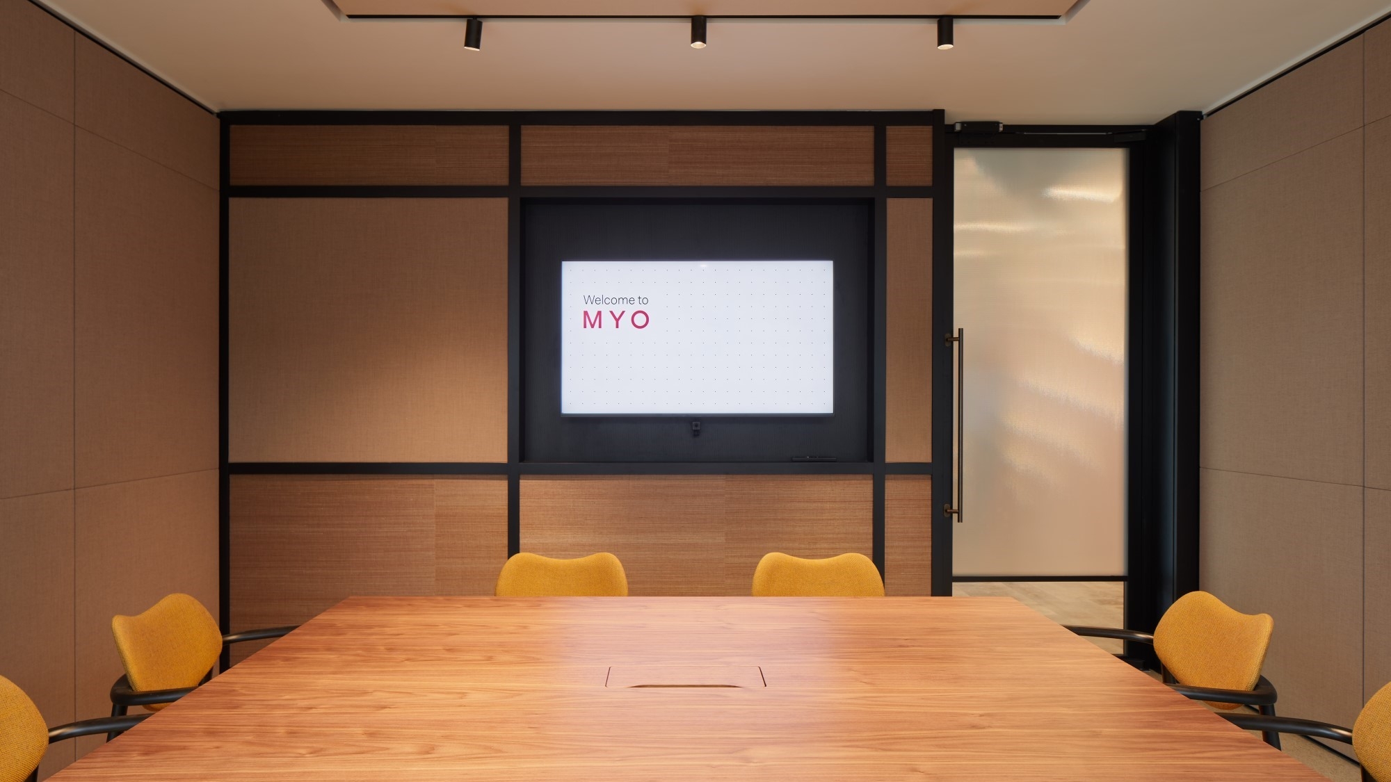 Meeting room for up to eight people