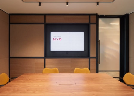 Meeting room for up to eight people