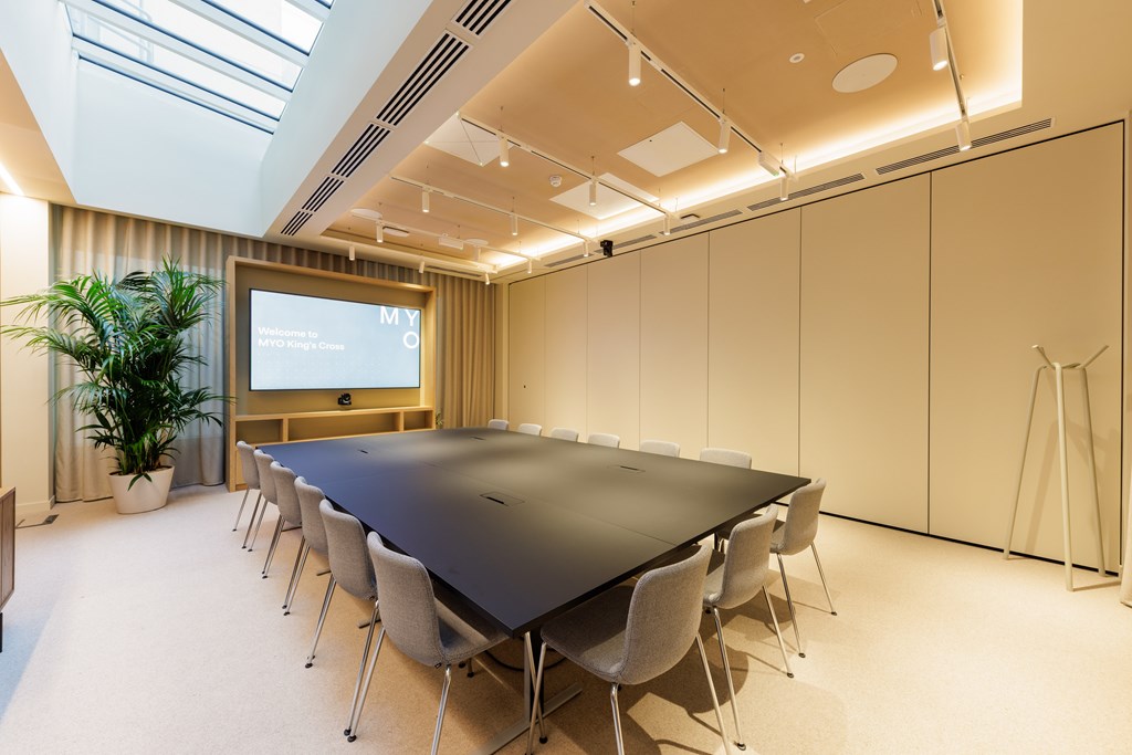 Boardroom for up to fifteen people