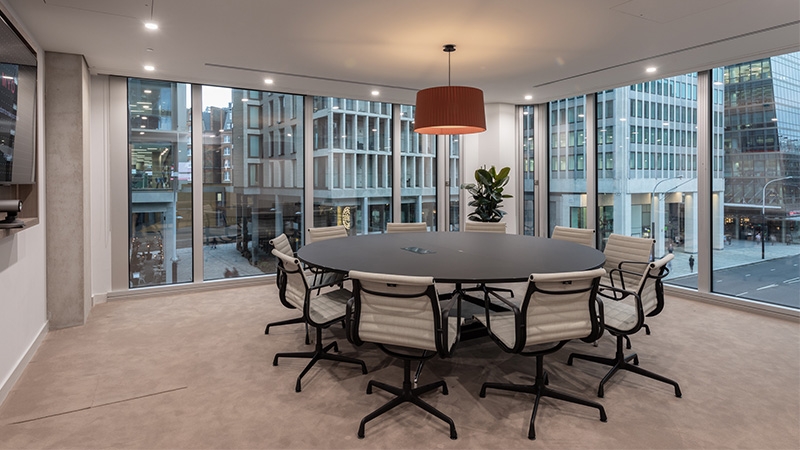 Meeting room for up to ten people