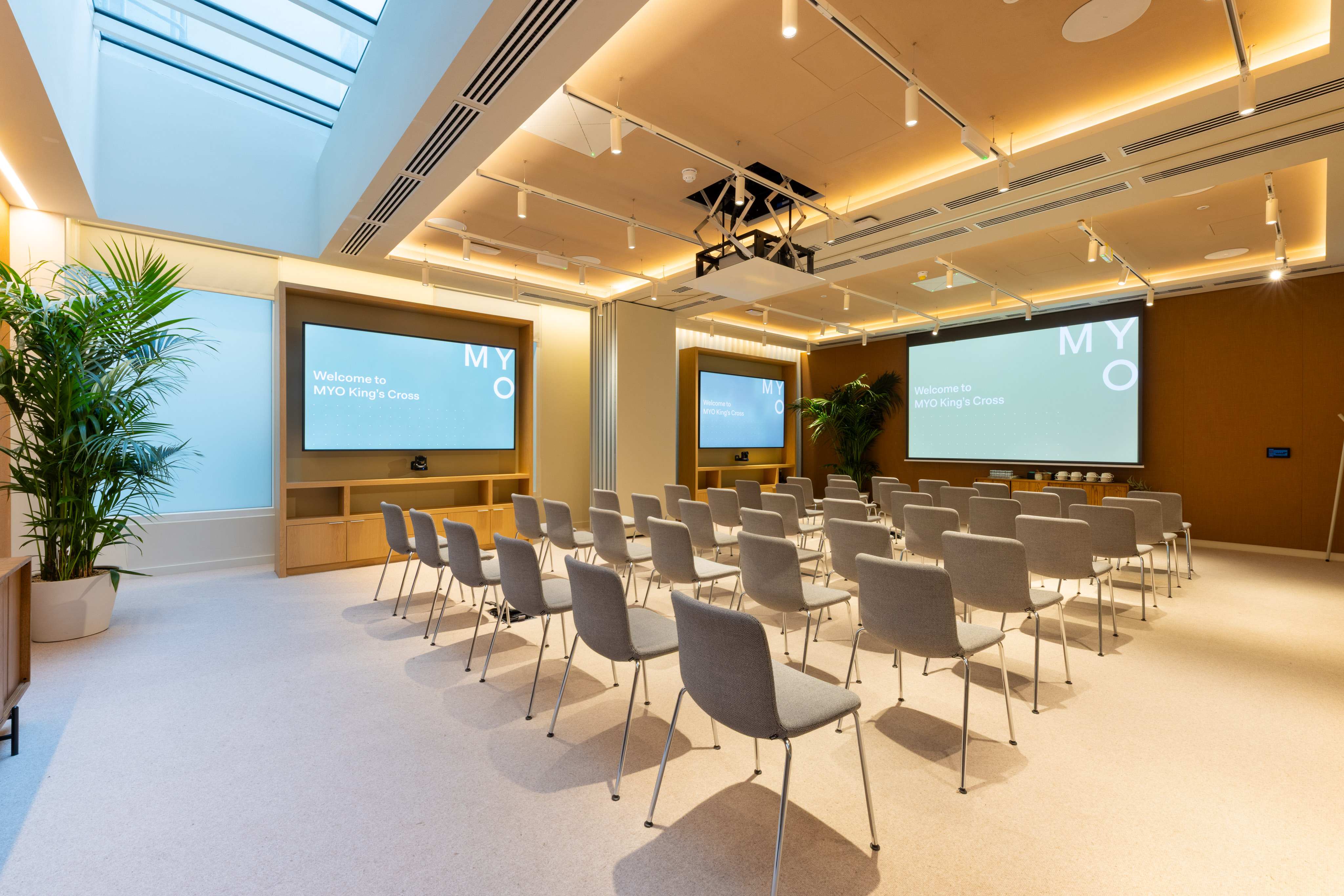 Theatre-style events space 