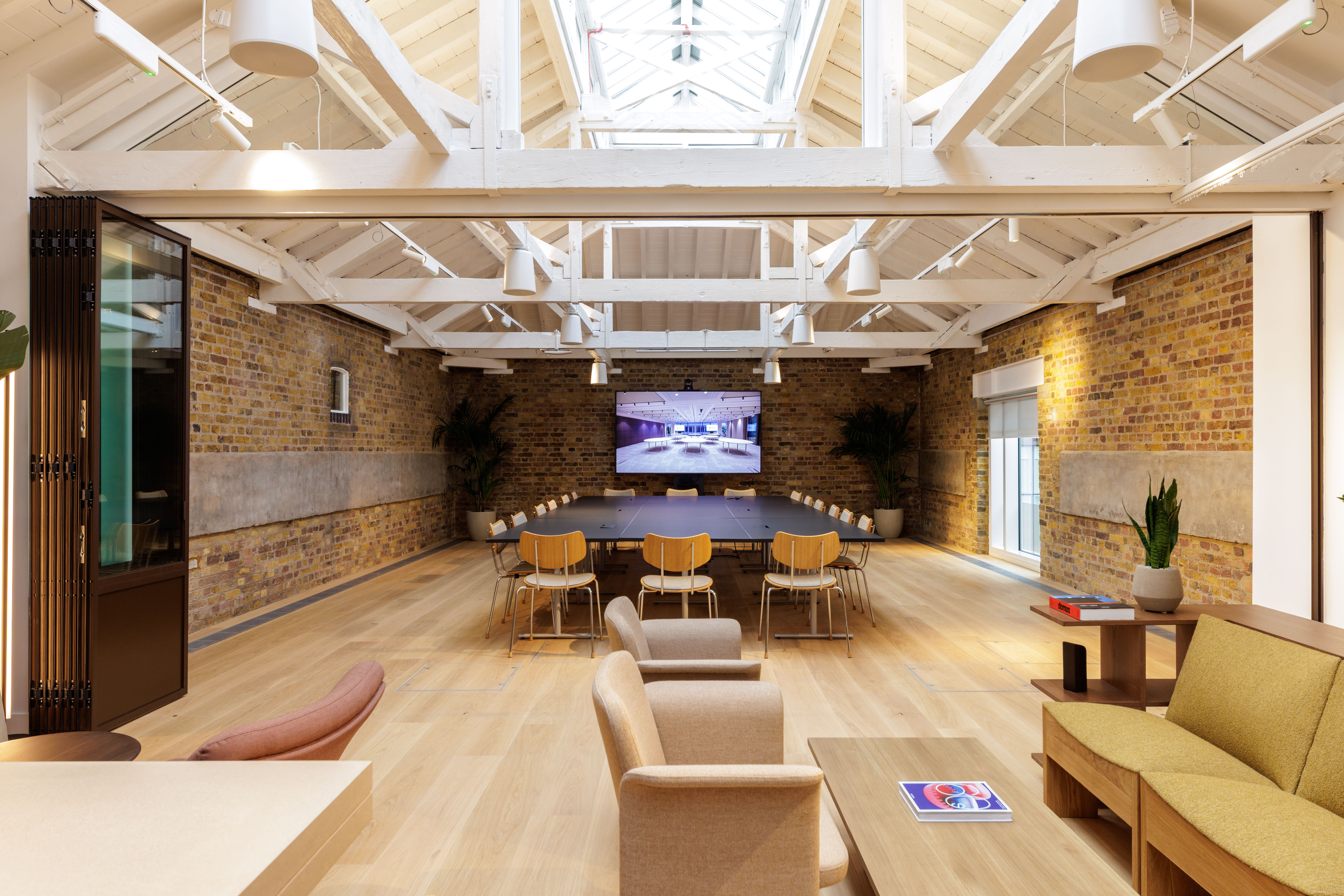 Boardroom and breakout space at MYO King's Cross 