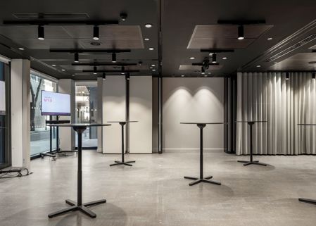 Alternative configuration of MYO Bankside event space