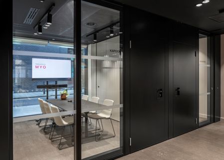 Meeting room for up to six people in MYO Bankside