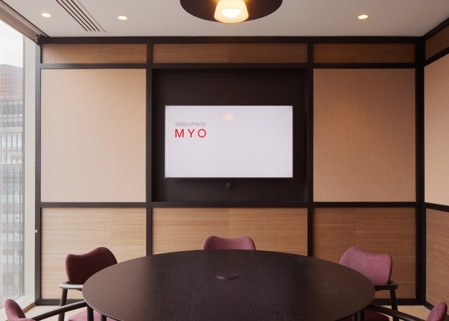 Meeting room for up to eight people