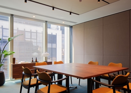 Meeting room for up to eight people