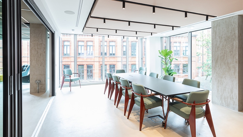 Meeting room for up to ten people 